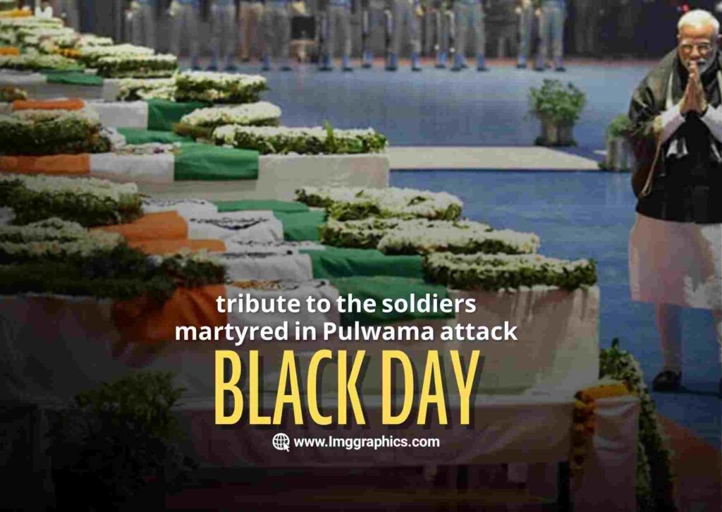 Black Day - Pulwama Attack Images- 14 February
